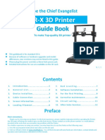 CR-X 3D Printer: To Be The Chief Evangelist