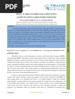 Effect of Chills On Tribological Behavior of Aluminum-Garnet-Carbon Hybrid Composites