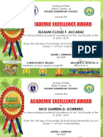 Elsaum Cloud F. Alcaraz: Awards This