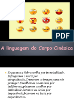 A Linguagem Do Corpo Cinésica PDF