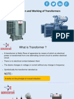 Construction and Working of Transformers