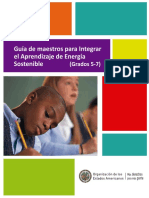 Manual Del Docente Aprendizaje de Energía Sostenible