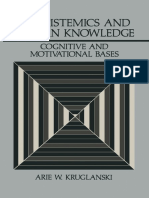 (Perspectives in Social Psychology) Arie W. Kruglanski (Auth.) - Lay Epistemics and Human Knowledge - Cognitive and Motivational Bases-Springer US (1989)