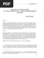 Soldados de La Revolución. Las Tropas Porteñas en La Guerra de Independencia (1810-1820) PDF