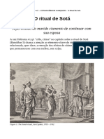 Reflexão Sobre o Ritual Contra Mulher Suspeita