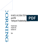 HX-WCS HX-2.5GHz TDD Remote and EPM Training and Troubleshooting Guide - ...