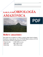 Geomorfología Amazónica