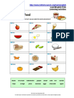 Favourite Food: Learnenglish Kids Listening Activities