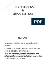 Types of Display