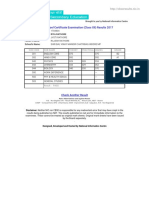 CBSE - Senior School Certificate Examination (Class XII) Results 2017