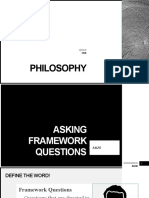 Framework Questions