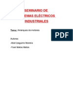 Tipos de Arranque de Motores