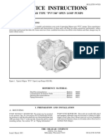 Service Instructions: Oilgear Type "PVV 540" Open Loop Pumps