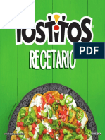 Recetario Tostitos 2019