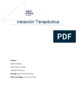 Relación Terapéutica PDF