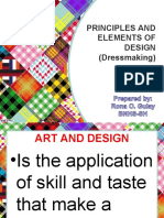 Principles and Elements of Design (Dressmaking)