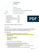 Request For Proposal (RFP) No. KMO-PU - 2019-CS-025: Page 1 of 9