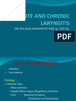 (K24) Acute & Chronic Laryngitis