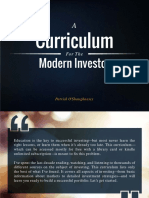 Investor Curriculum PDF