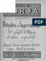 Cuaderno N°4. Petróleo e Imperialismo. Raúl Scalabrini Ortiz y Luis Dellepiane. Septiembre 1938