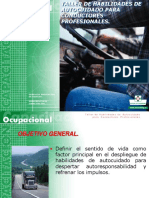 Autocuidado Conductores Profesionales 2002