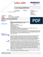 Material Safety Data Sheet - MSDS: Hydrogen Sulfide