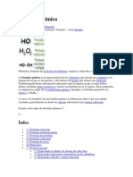 Fórmula Química