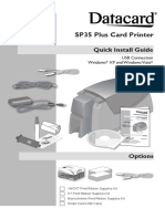 SP35 Plus Card Printer: Quick Install Guide