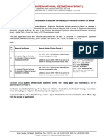 Application Form Duplicate Degree Diploma Certificate PDF