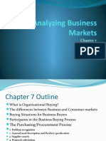 Analyzing Business Markets 7