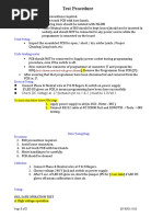 Test Procedure: Code Loading Meter