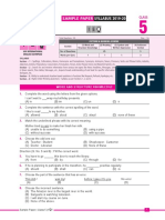 Sample Paper Syllabus 2019-20: Class