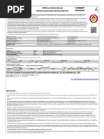 Current Booking Current Booking: Irctcs E-Ticketing Service Electronic Reservation Slip (Personal User)