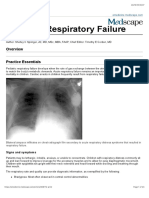 Pediatric Respiratory Failure: Signs and Symptoms