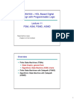 EE 459/500 - HDL Based Digital Design With Programmable Logic FSM, Asm, FSMD, Asmd