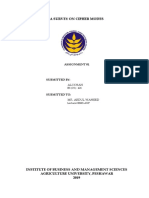 A Survey On Cipher Modes Assignmnet Format