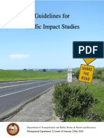 Traffic Study Guidelines