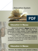 Macau Education System