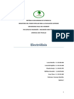 Proyecto de Electrólisis Quimica 1