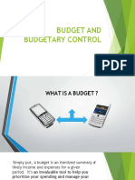 Budget Control