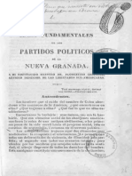 Manuel María Madiedo Ideas Fundamentales de Los Partidos Políticos