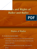 Duties and Rights of Bailor and Bailee-32