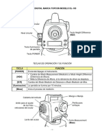 Indicaciones Manejo Nivel Digital DL-103 PDF