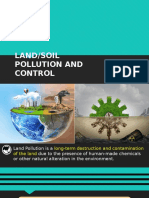 Land/Soil Pollution and Control