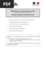 Requisitos Visa de Francia