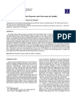 Effects of Chalk Use On Dust Exposure and Classroom Air Quality