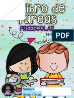 Mi Libro de Tareas Preescolar Nuevo Modelo Educativo