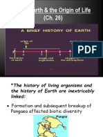 Early Earth & The Origin of Life (Ch. 26)