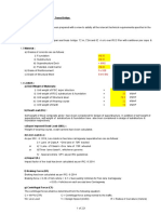 Calculation Sheet