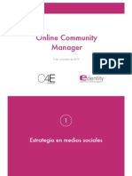 Estrategia y Dinamizacion en Web Social. Curso C4e